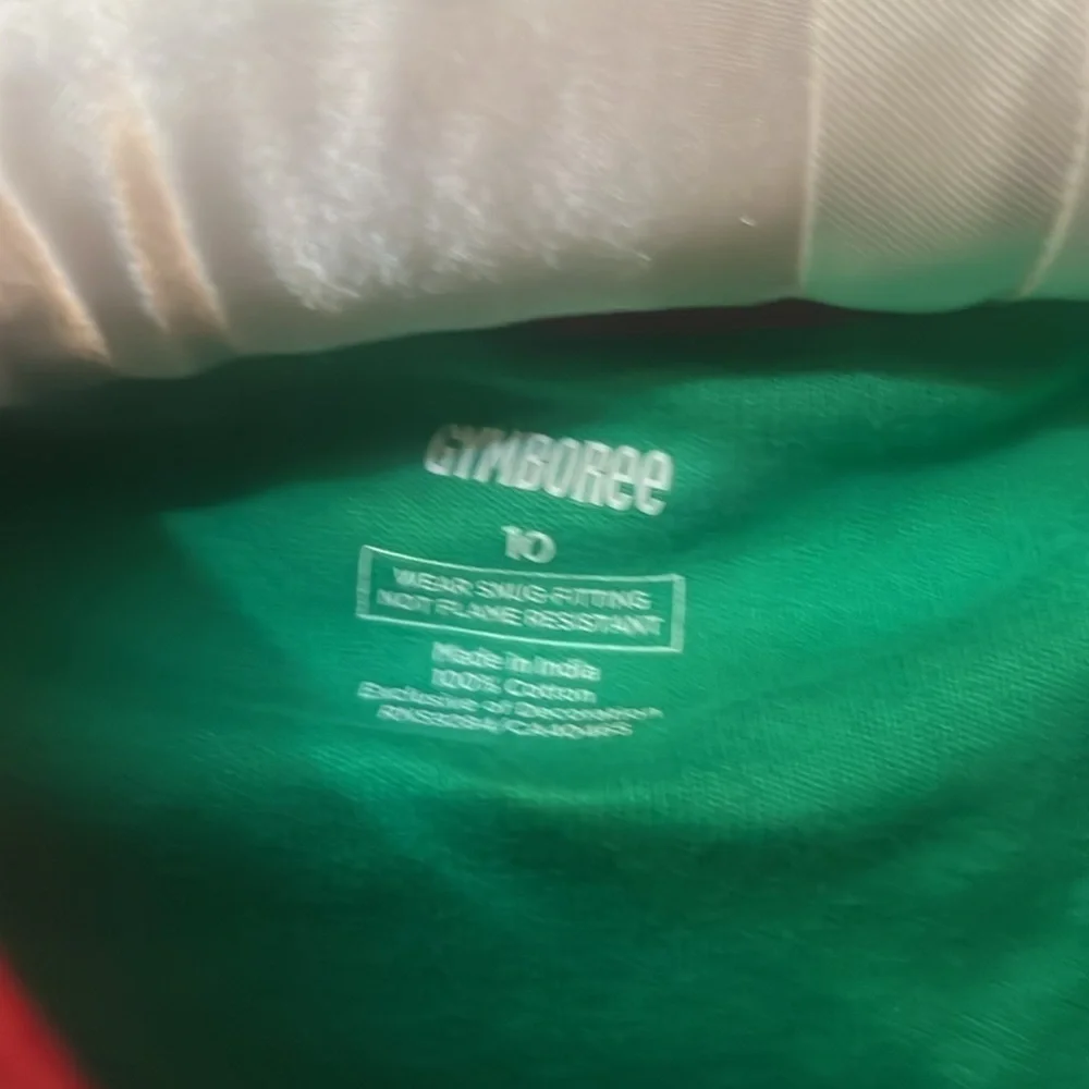 Gymboree pj set christmas holidays size 10